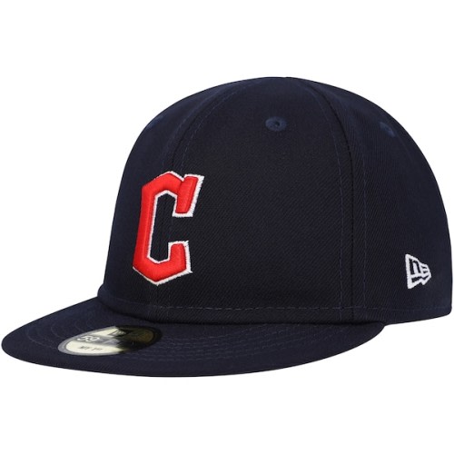 Infant Cleveland Guardians New Era Navy My First 59FIFTY Fitted Hat