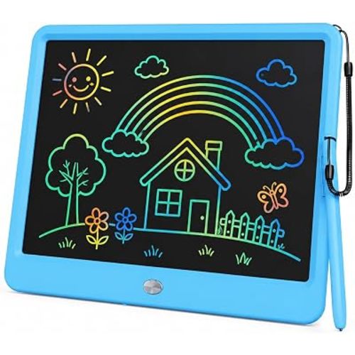 TEKFUN Toys 12" LCD Writing Tablet for Kids Ages 3–8, Drawing Tablet Toy for Boys & Girls, Easy Way to Keep Kids Busy, Mess-Free Doodle Board for Travel, Learning & Play