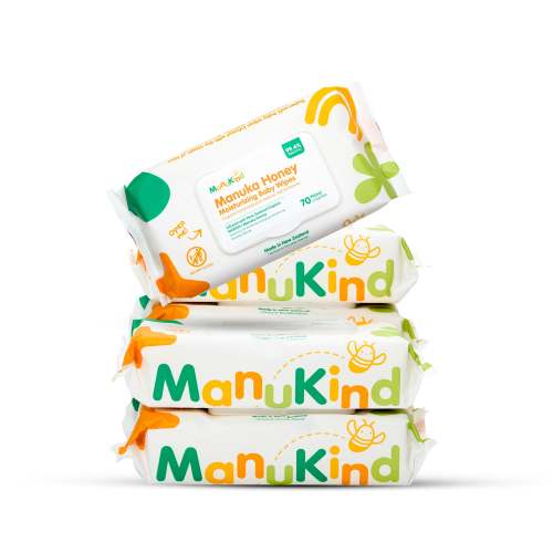 Manukind Manuka Honey Baby Wipes- 6 Bags
