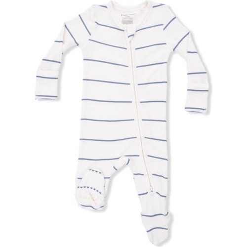 Stripe Rib Footie, 3-6M