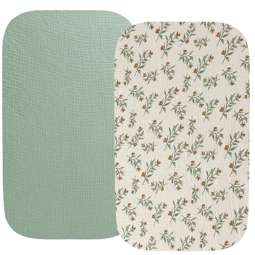 Muslin Bassinet Sheet Fit for Baby Delight Beside Me Dreamer Bassinet