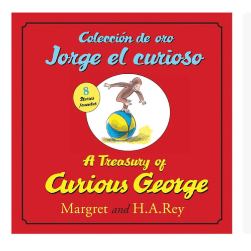 Coleccion de oro Jorge el curioso/A Treasury of Curious George (bilingual edition) (Spanish and English Edition)