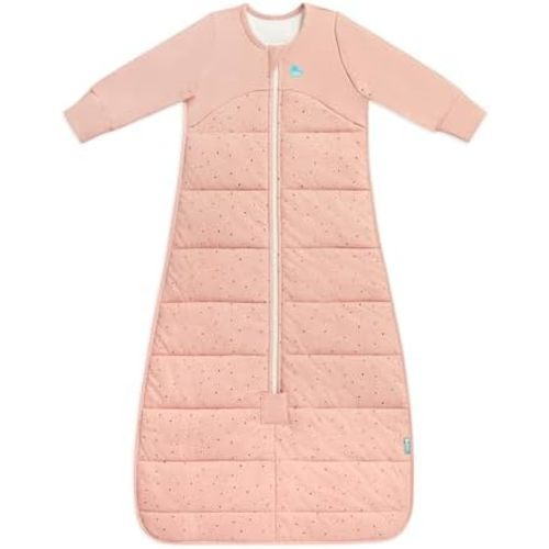 Love to Dream Sleep Bag, 2.5 TOG, Long Sleeve, Wearable Blanket & Built-In Quilt, Machine Washable Quilted Stretch Cotton