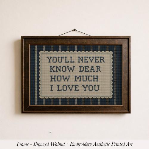 You'll Never Know Dear Print ∙ Vintage Boy Nursery Decor ∙ 1742S