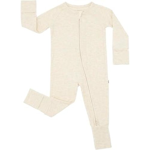 0-3M, Little Sleepies Pajamas for Baby Boys & Girls, Viscose from Bamboo Baby Pajamas, Sleepers, 2-Way Zipper PJs