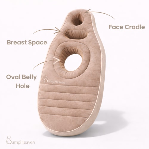 BumpHeaven™ – CloudComfort Pregnancy Pillow