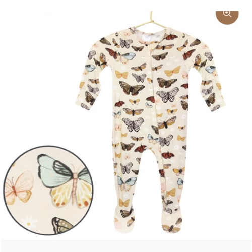 Amelia Zipper Footies