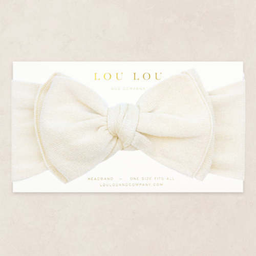Knit Headband - Ivory