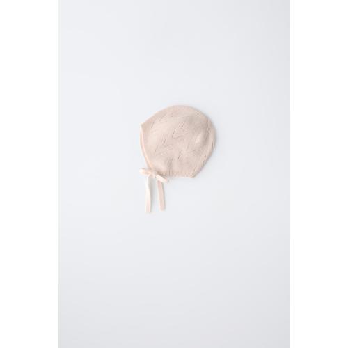 COTTON WOOL BLEND BONNET - Light beige | ZARA United States