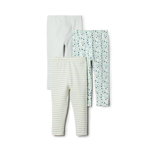 Amazon Essentials x Sofia Grainge Toddlers and Baby Girls' Legging, Pack of 3