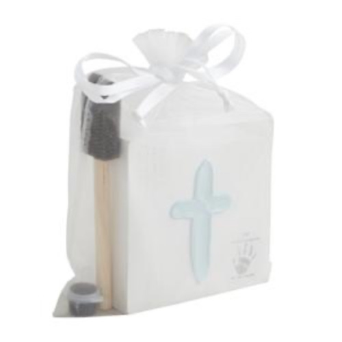 Blue Cross Handprint Kit for Custom Family Gifts | Mud Pie