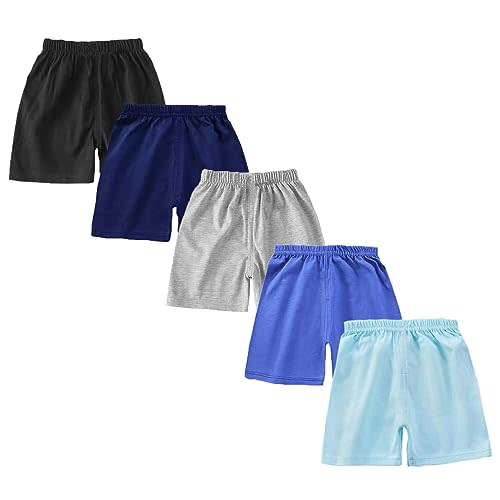 Toddler Baby Boy Elastic Waist Pull On Cotton Shorts for Littler Kids Boys Short Pants Summer Clothes