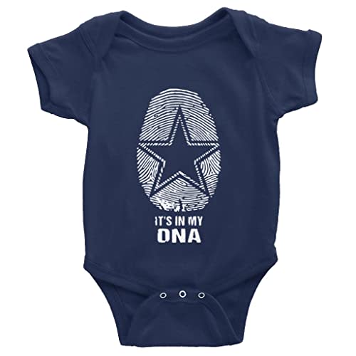 Cowboys It's in My DNA for Baby Boy Girl Clothes Long Sleeve Newborn Playsuit