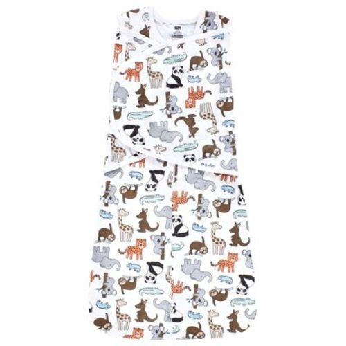 Hudson Baby Convertible Swaddle Sleep Sack, Zoo Animals