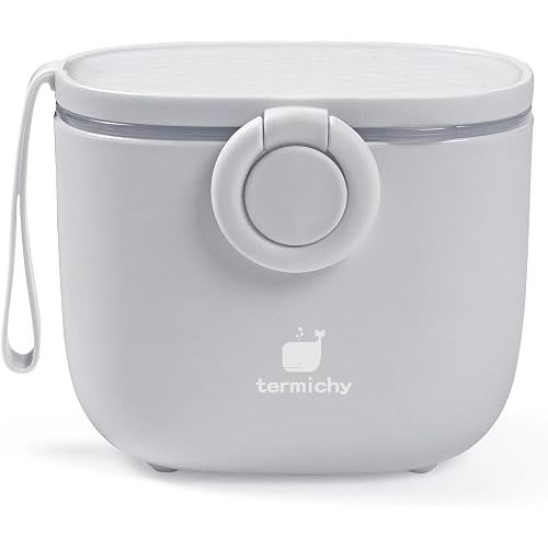 Termichy Baby Formula Dispenser, Portable Milk Powder Dispenser Container with Carry Handle and Scoop for Travel Outdoor Activities with Baby Infant, 8.8OZ, 0.55LB, 250g, 500ml