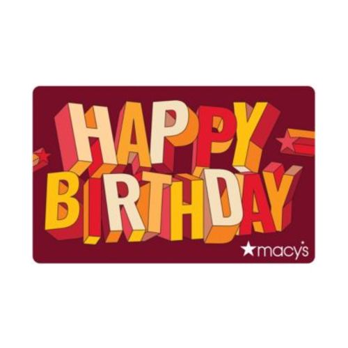 Happy Birthday E-Gift Card
