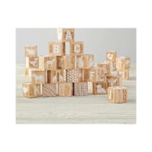 Crate&Kids Etched Wooden Blocks