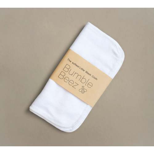 The Cloud Soft Wash Cloths (Pack Of 3) - White