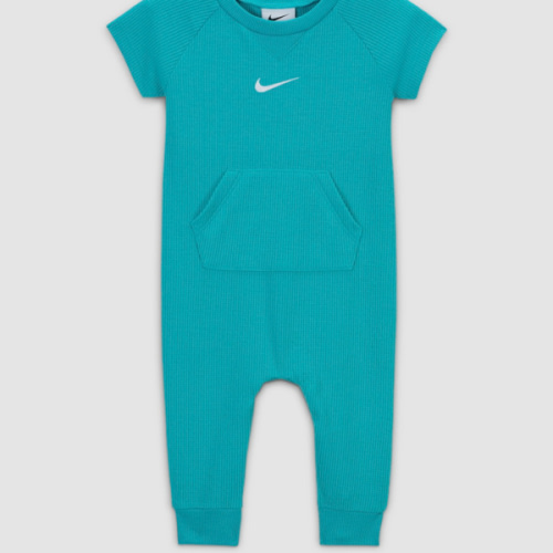 Nike Essentials Baby Short Sleeve Waffle Knit Coverall. Nike.com
