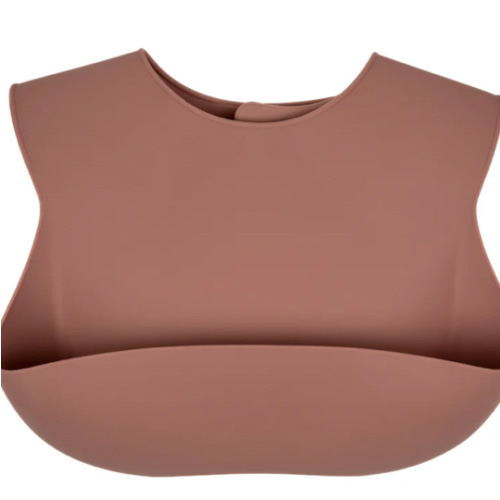 Munch Bib - Terracotta Tan
