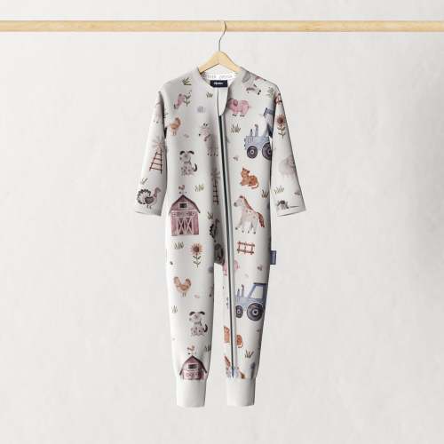 Shop Long Sleeve Zipster for Babies - Made from Bamboo