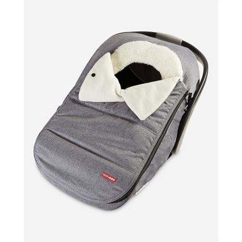 Skip Hop Winter Car Seat Cover, Stroll & Go, Heather Grey