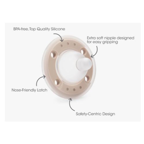 Ninni Pacifier Oatmeal 2 Pack