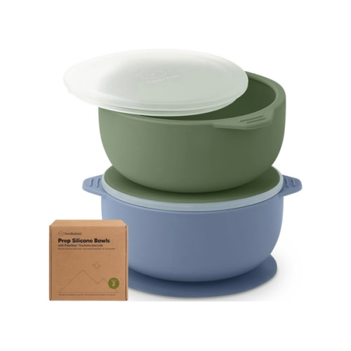 KeaBabies: Silicone Bowls | Slate