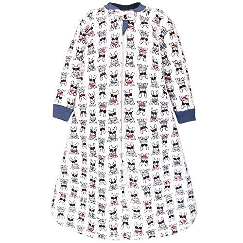 Hudson Baby Unisex Baby Premium Quilted Long Sleeve Sleeping Bag and Wearable Blanket