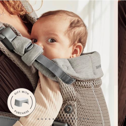 COLOUR GREY BEIGE BabyBjorn Carrier Harmony Mesh