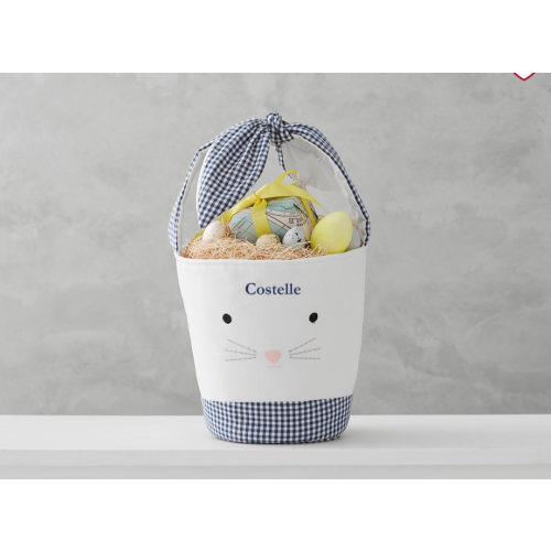 Tie-Ear Bunny Easter Buckets