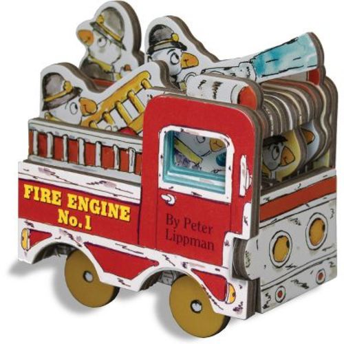 Fire Engine No. 1 - (Mini Wheels) by Peter Lippman (Mixed Media Product)