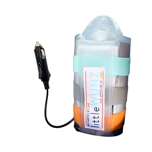 LITTLEWUNZ Travel Car Baby Bottle Warmer