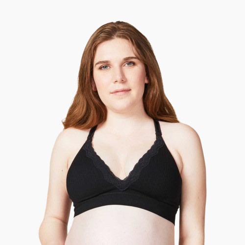 Cake Maternity Tutti Frutti Busty Bamboo Nursing Bra - Black, S