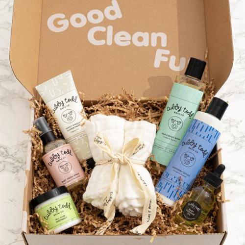 The Newborn Gift Set – Tubby Todd Bath Co.
