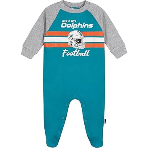Gerber NFL unisex-baby Nfl Team Footed Coverall