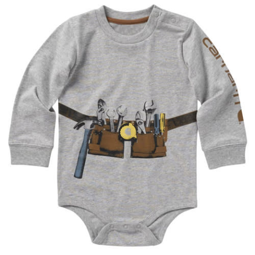 Carhartt Infant Boys' Toolbelt Long Sleeve Onesie