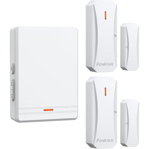 Door Chimes When Door Opens with 800 FT Range 40 Chimes & 5 Volumes