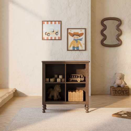 Storkcraft Rio Bookcase | Hazelnut