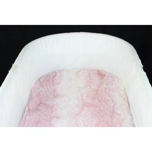 Luxe Minky sheet Pink fawn minky sheet any size/shape
