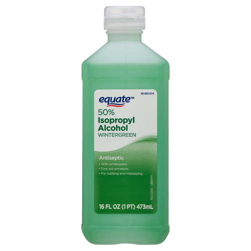 Equate 50% Isopropyl Alcohol Wintergreen Liquid Antiseptic, 16 fl oz