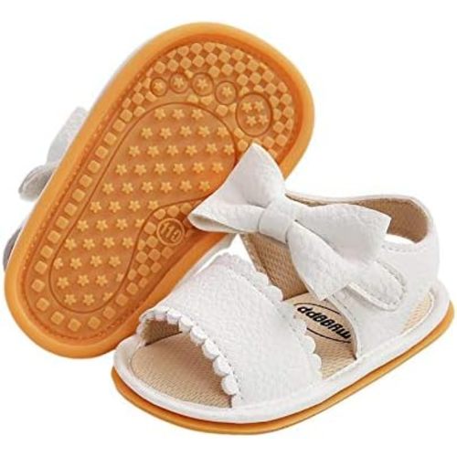 Baby Boys Girls Sandals Rubber Sole Outdoor First Walker Toddler Girls Boys Summer Shoes