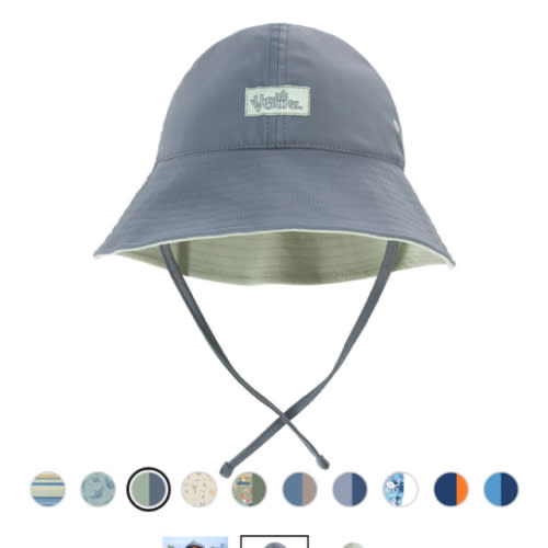 Baby Boys' Reversible Sun Hat | Baby UPF 50+ Bucket Hat – UV Skinz®