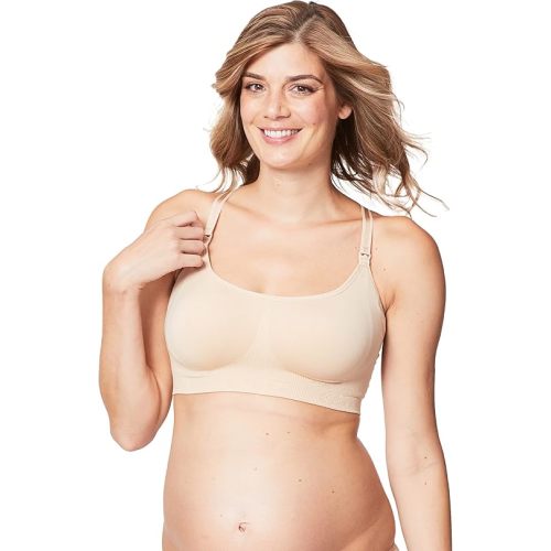Cake Maternity Cotton Candy Wirefree Nursing Bra for Breastfeeding, Seamless Maternity Sleep Bra