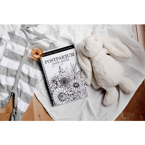 Postpartum Grace Guide: Spiral-bound Journal
