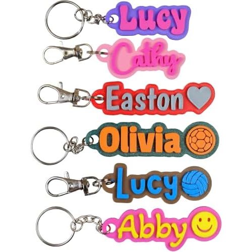 Custom Keychain – 3D Printed Personalized Keychain