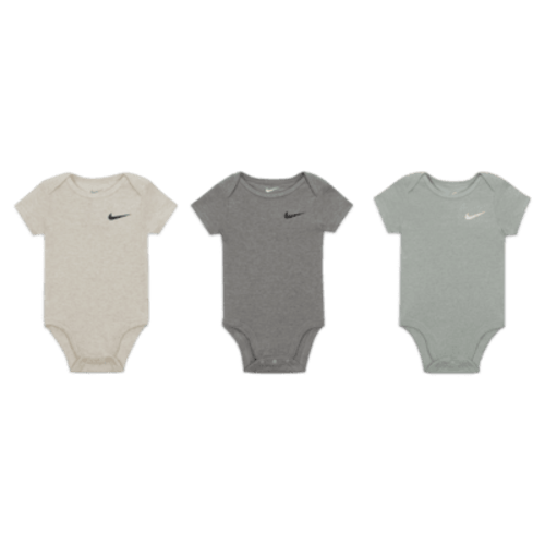 Nike Mini Me Baby (0-9M) 3-Pack Bodysuits