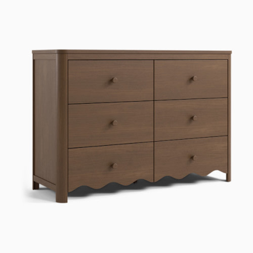 Casablanca 6 Drawer Dresser - Hazelnut