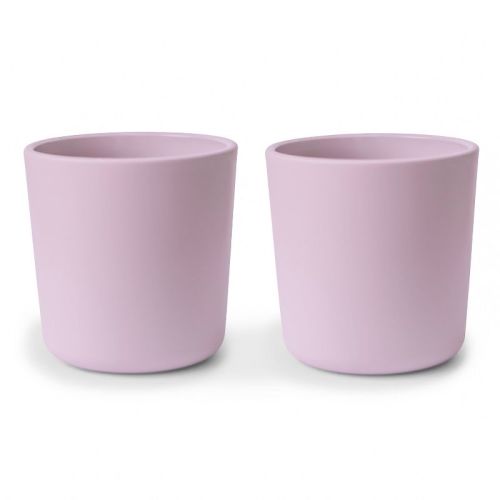 Mushie Dinnerware Cups Soft Lilica One Size