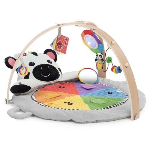 Baby Einstein Zen's Milestone Plush Activity Gym 3-Piece Set